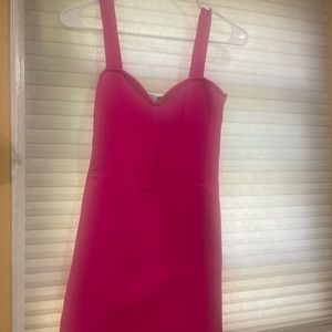 Pink dress small